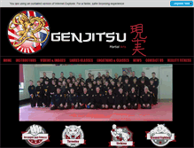 Tablet Screenshot of genjitsu.info